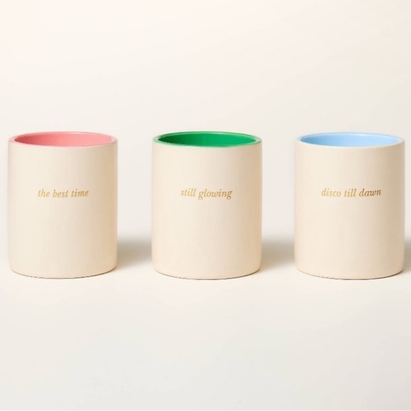 Kate Spade x Target 3pc Candle Set NIB